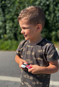 T-shirt grafitowy w autka OLD CARS
