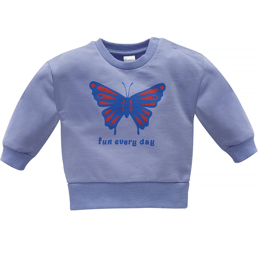 Bluza Dziecięca Lawendowa Z Motylem Imagine