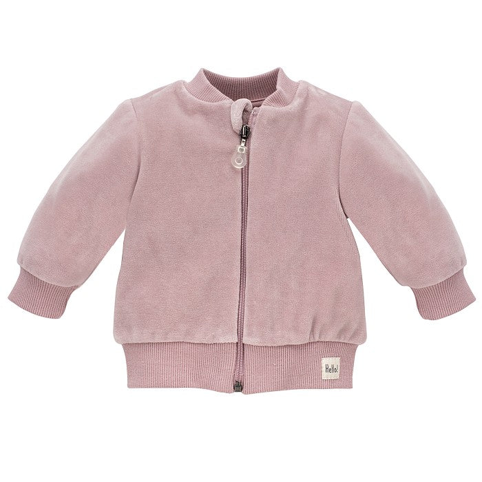 Bluza Dziecięca Rozsuwana Różowa Hello