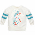 Bluza Écru Z Nadrukiem Orange Flip 68 Do 122