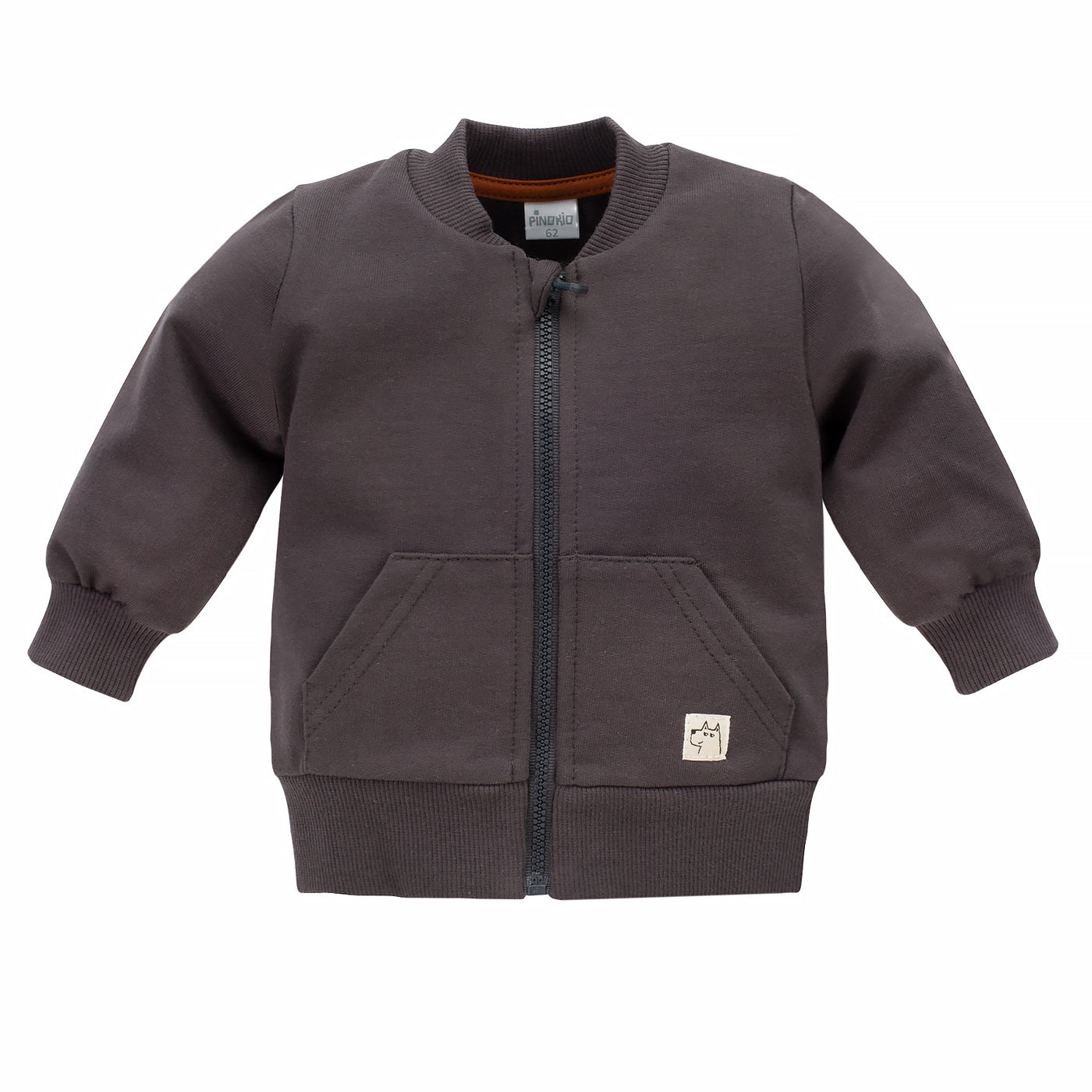Bluza Rozpinana Bomberka Grafitowa Olivier
