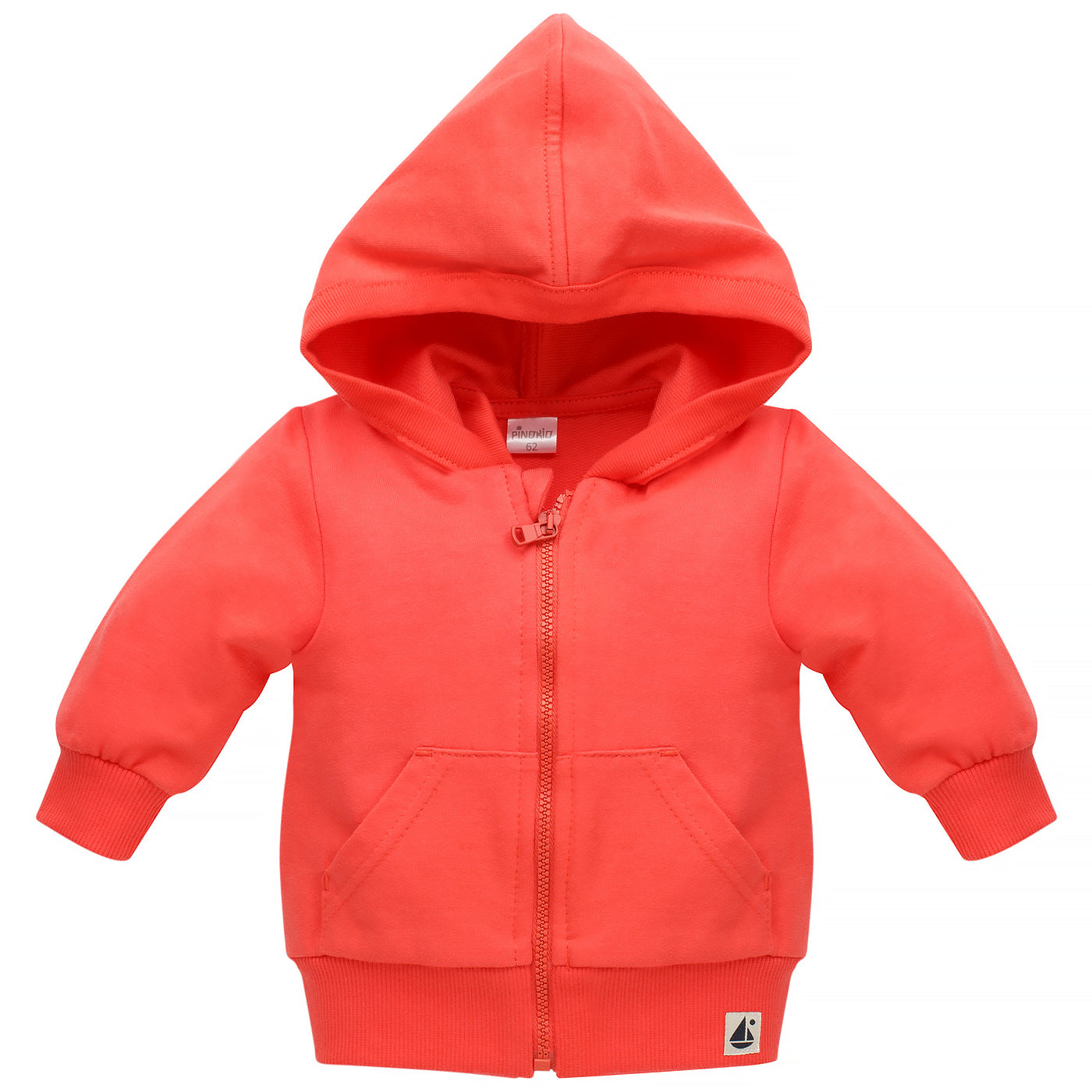 Bluza Rozpinana Z Kapturem Czerwona Sailor