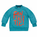 Bluza Turkusowa Z Nadrukiem Orange Flip 68 Do 122