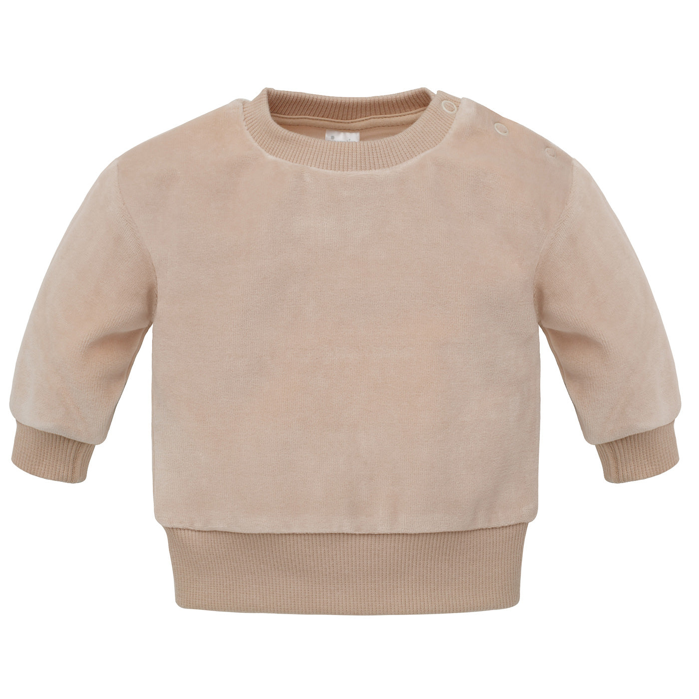 Bluza welurowa beżowa LOVELY DAY