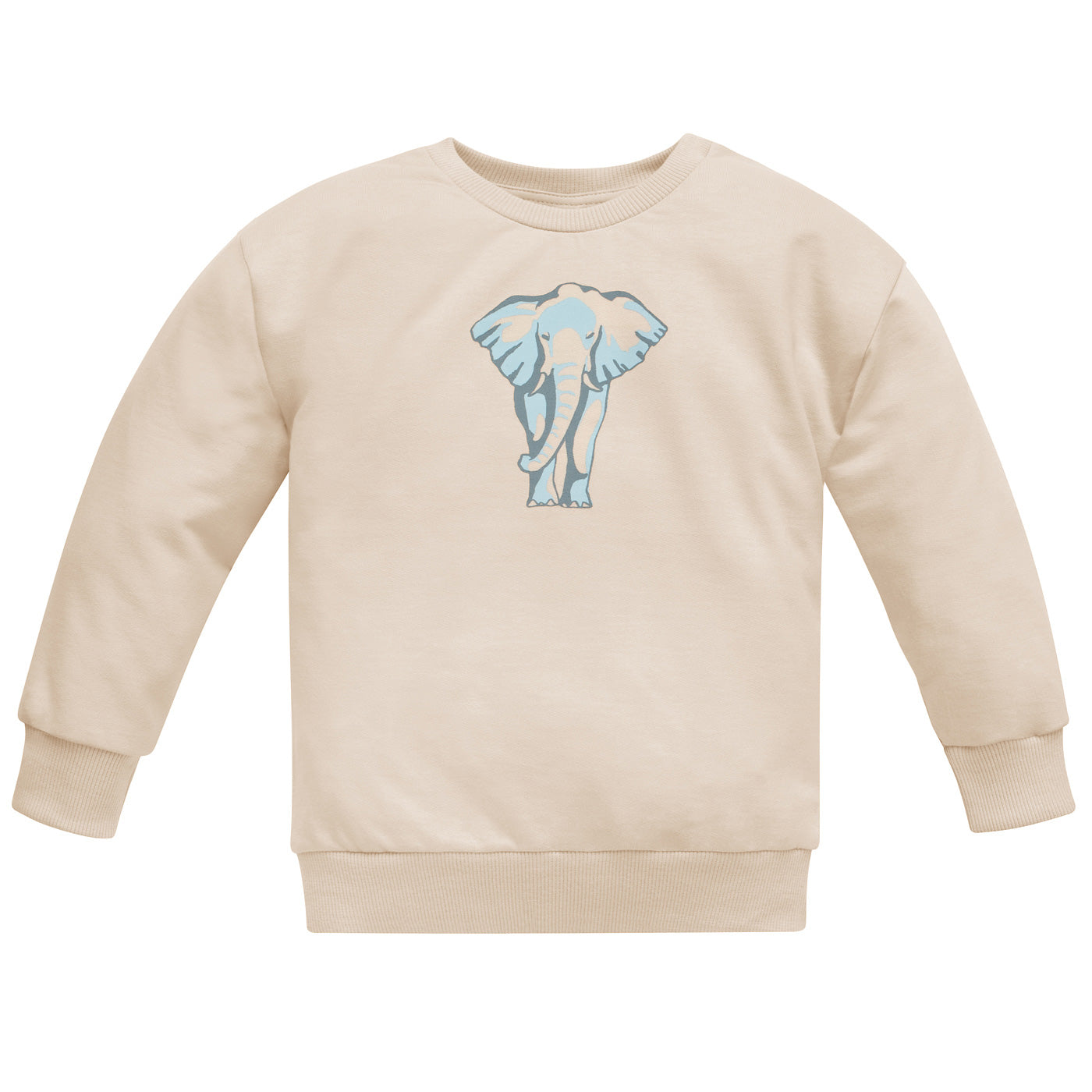 Bluza beżowa ze słoniem Safari