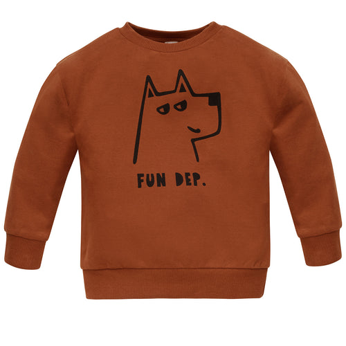 Bluza brązowa OLIVIER