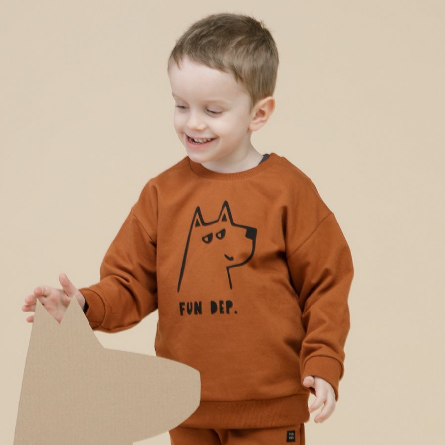 Bluza brązowa OLIVIER