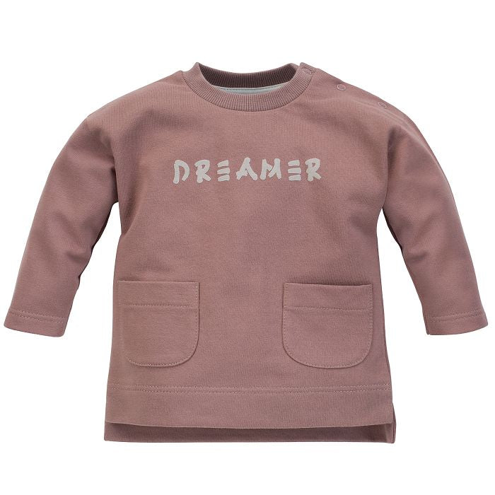 Bluza Dziecięca Ciemnobeżowa Dreamer