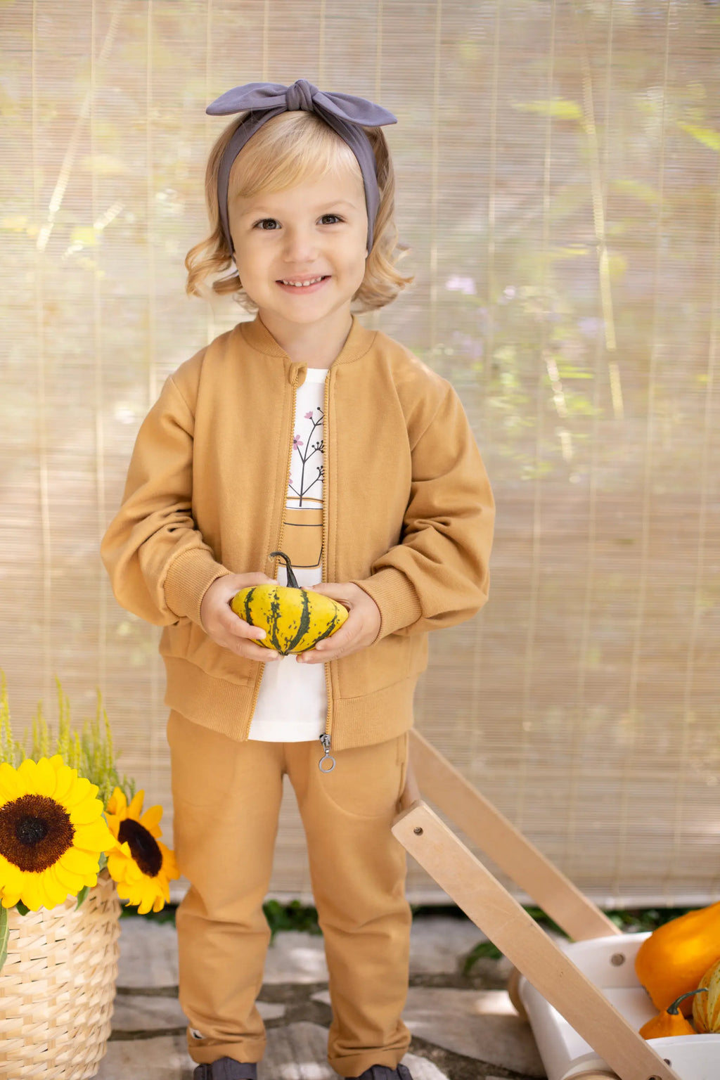 Bluza Dziecięca Rozsuwana Żółta Tres Bien