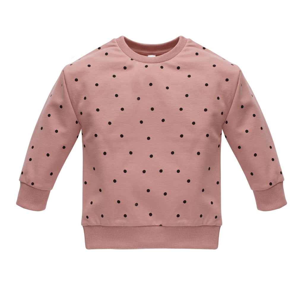 Bluza różowa w groszki Tres Bien
