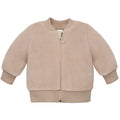 Welurowa bluza rozpinana beżowa LOVELY DAY