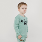 Bluza zielona LETS ROCK