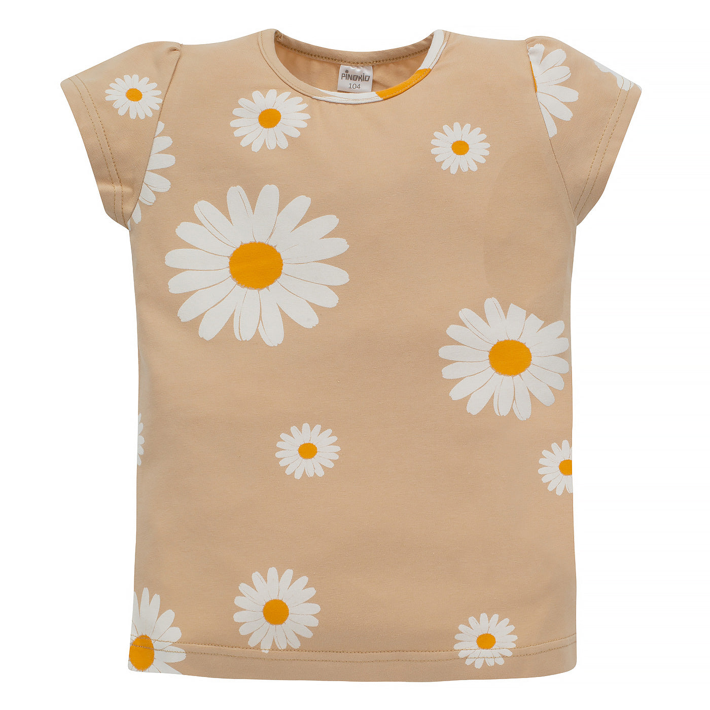 Bluzka beżowa w stokrotki DAISY