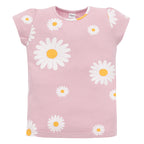 Bluzka różowa w stokrotki DAISY