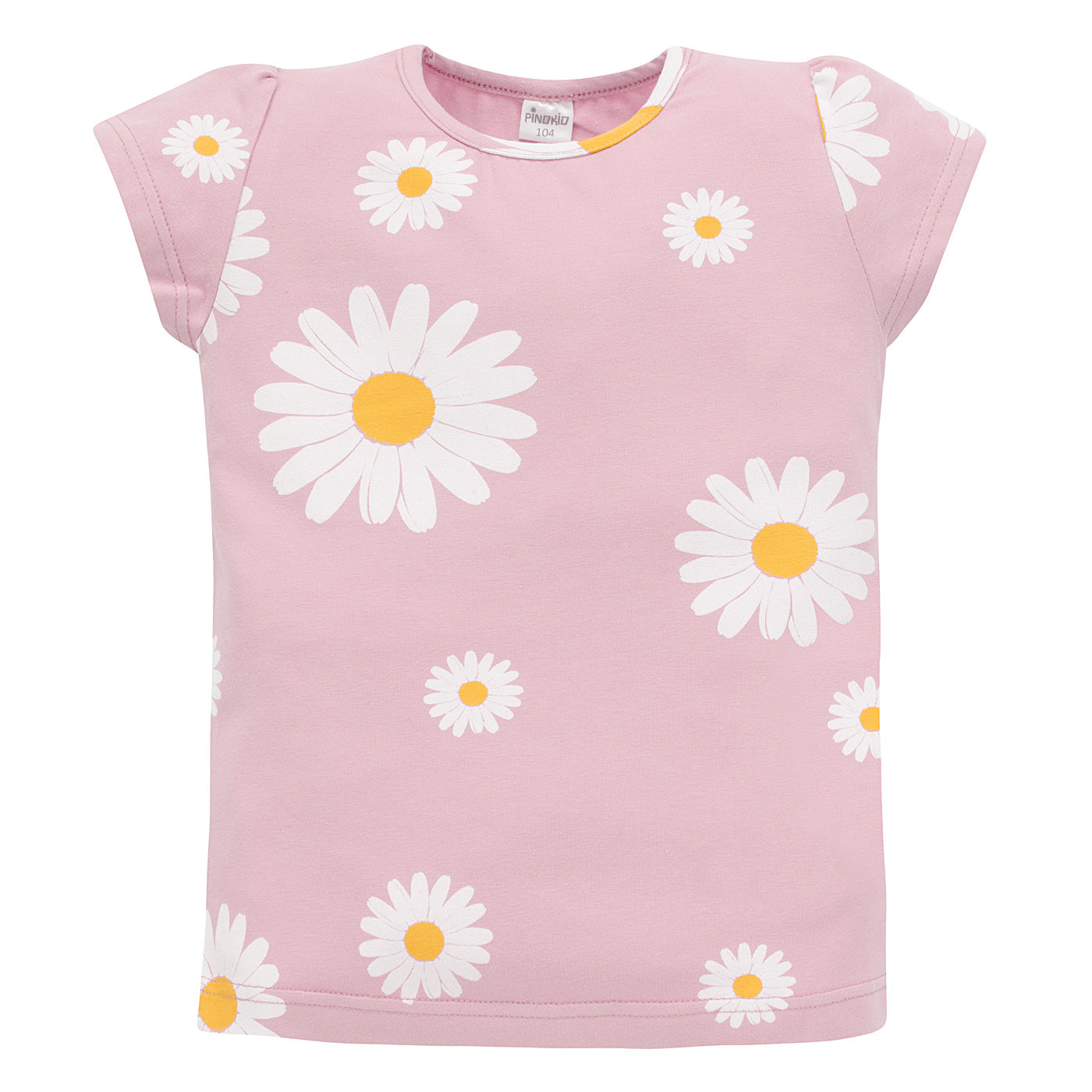 Bluzka różowa w stokrotki DAISY
