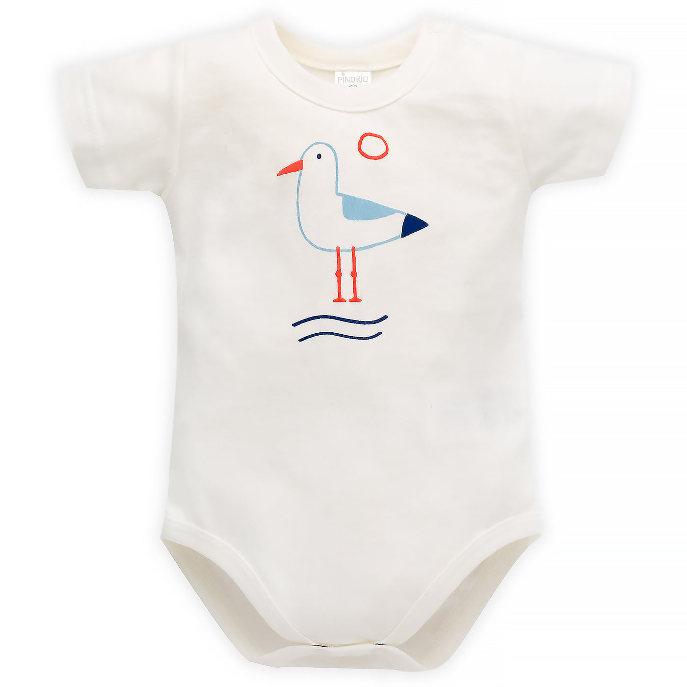 Body Z Krótkim Rękawem Écru Sailor