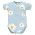 Body kopertowe niebieski w stokrotki DAISY