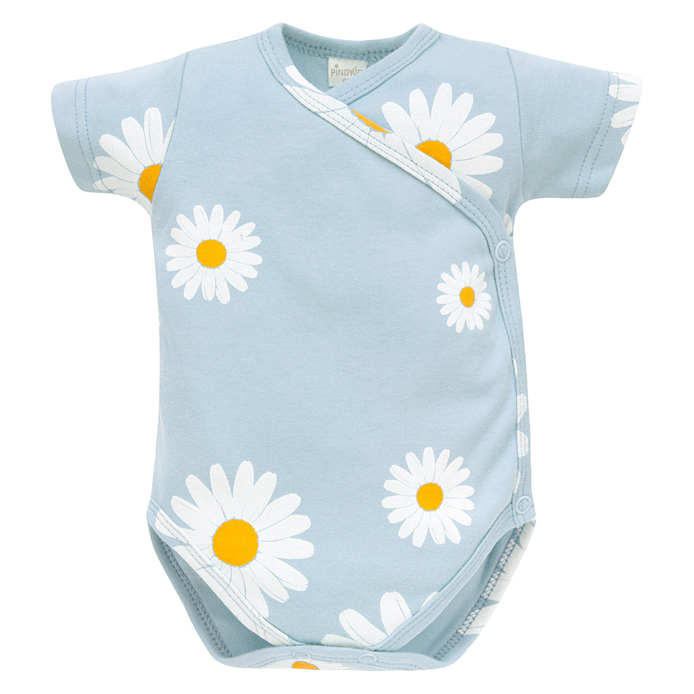 Body kopertowe niebieski w stokrotki DAISY