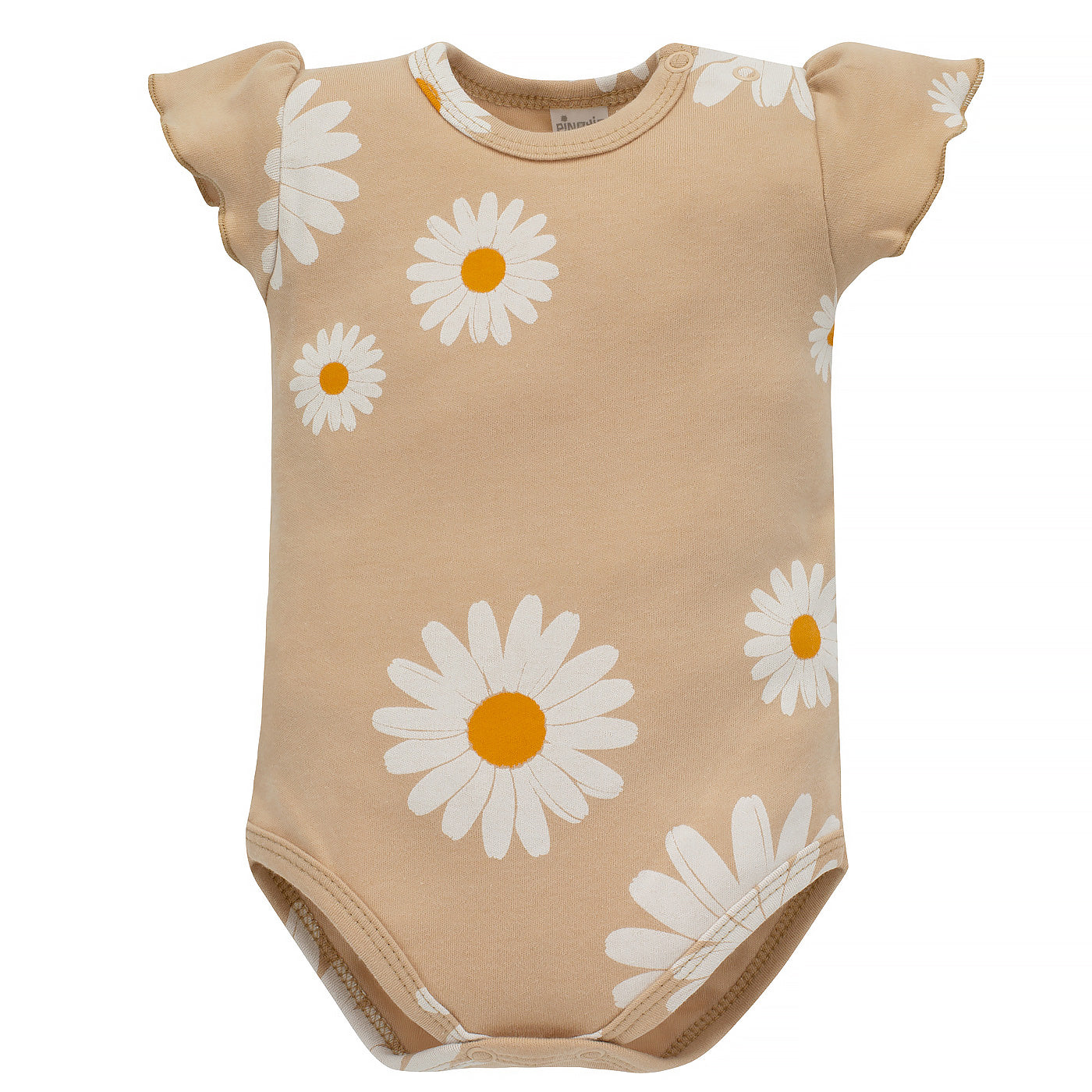 Body przez głowę beżowe w stokrotki DAISY