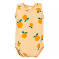 Body na ramiączkach żółte w pomarańcze FRUIT&SUN