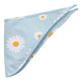 Chustka pod szyję niebieska w stokrotki DAISY