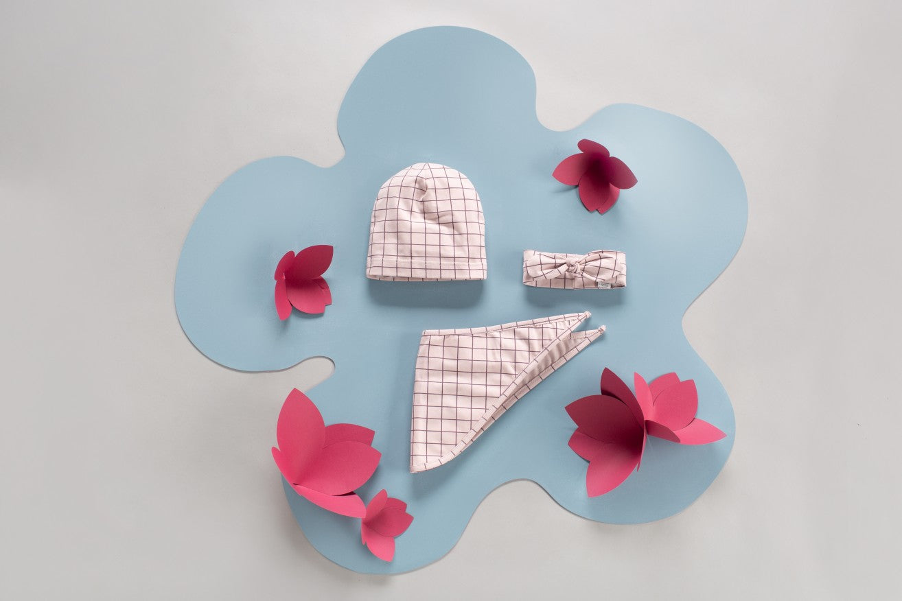 Czapka Dziecięca Różowa Romantic