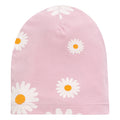 Czapka różowa w stokrotki DAISY