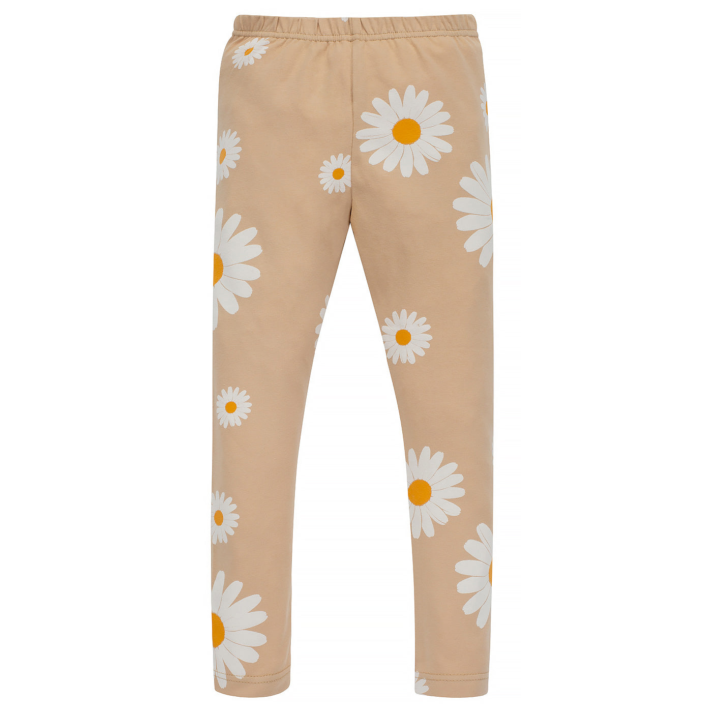 Leginsy beżowe w stokrotki DAISY