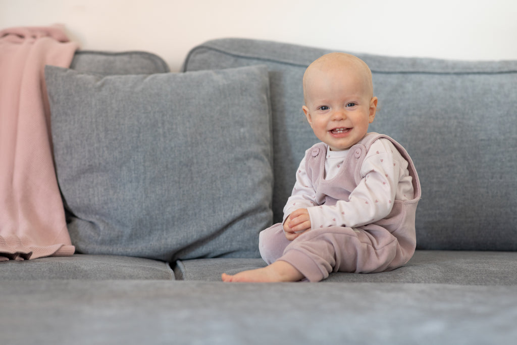 Ogrodniczki Dziecięce Różowe Hello