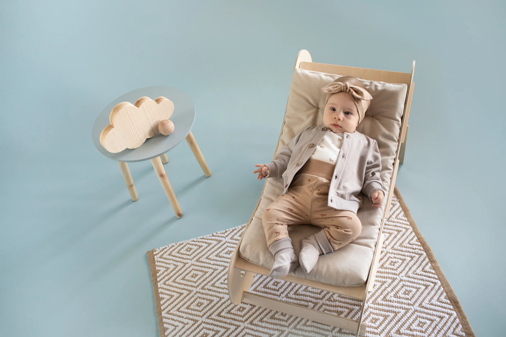 Opaska Wiązana Dziewczęca Brązowa Wooden Pony