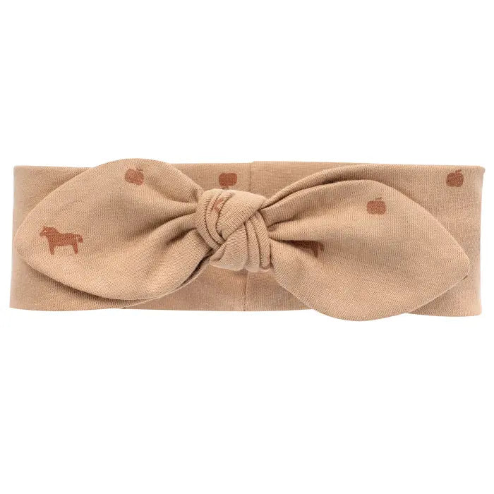 Opaska Wiązana Dziewczęca Brązowa Wooden Pony