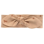 Opaska Wiązana Dziewczęca Brązowa Wooden Pony
