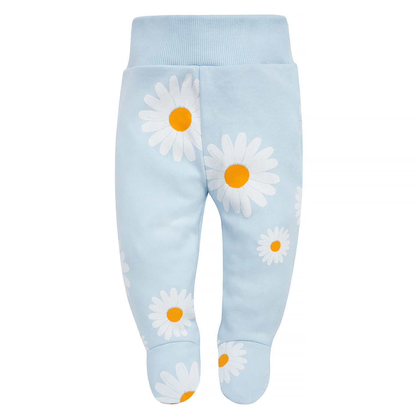 Półśpiochy niemowlęce niebieskie w stokrotki DAISY