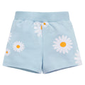 Spodenki krótkie niebieskie w stokrotki DAISY