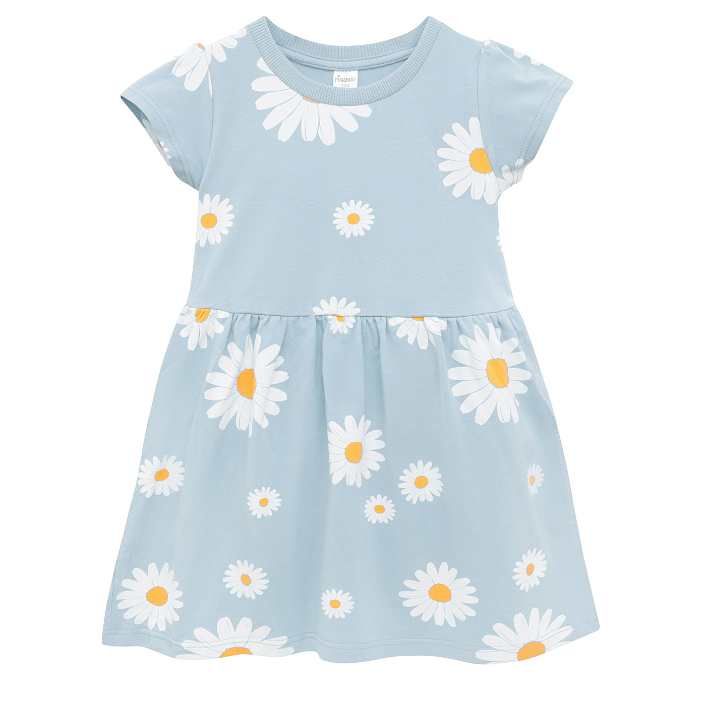 Sukienka niebieska w stokrotki DAISY