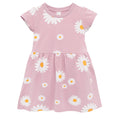 Sukienka różowa w stokrotki DAISY
