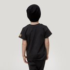 T-shirt czarny LETS ROCK