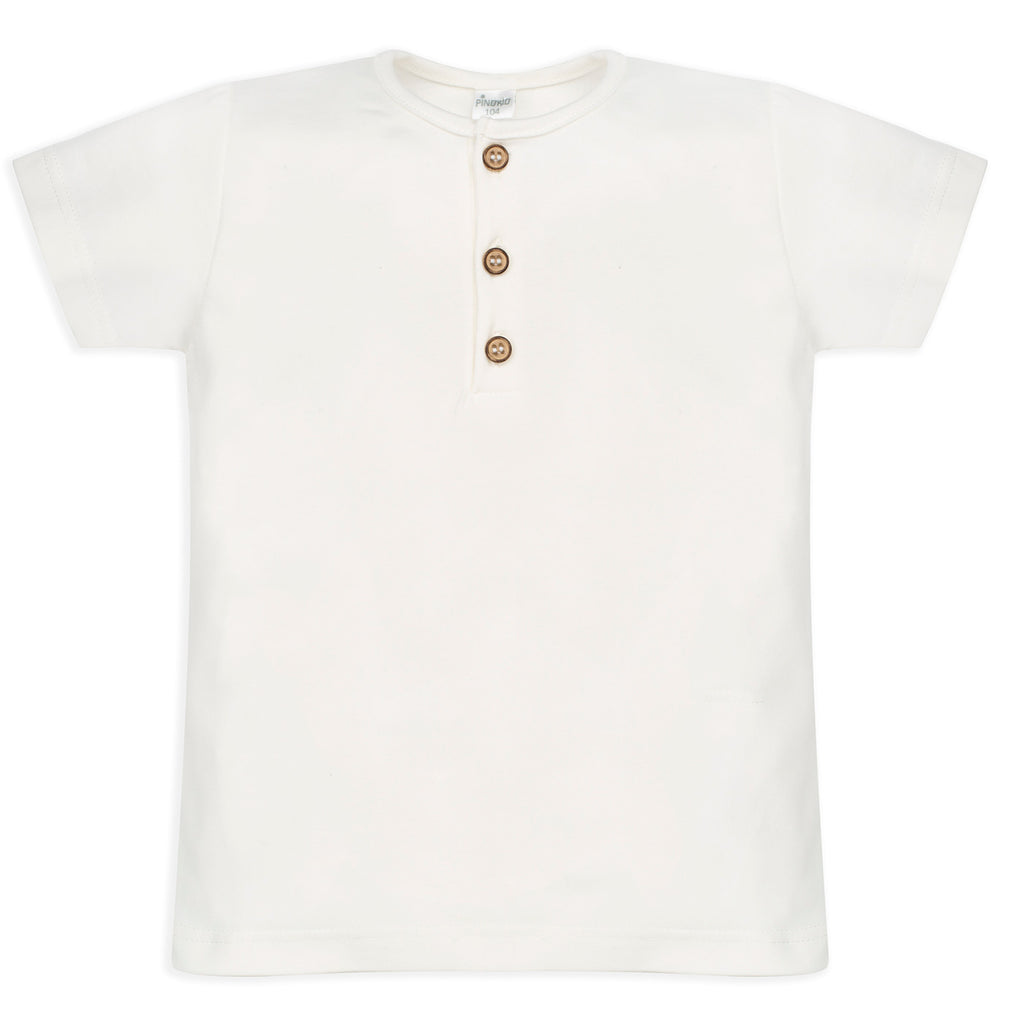 T-shirt polo écru lovely day