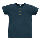 T-shirt polo granatowy secret forest