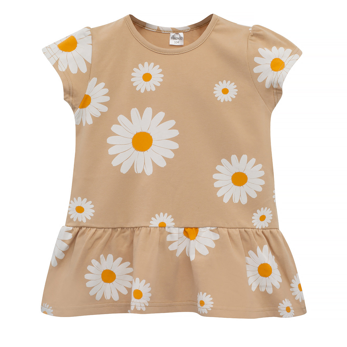 Tunika beżowa w stokrotki DAISY