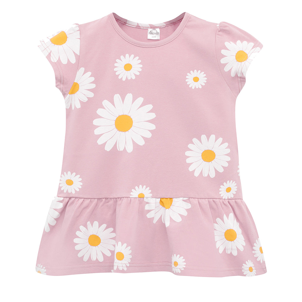Tunika różowa w stokrotki DAISY