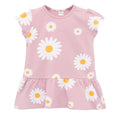 Tunika różowa w stokrotki DAISY