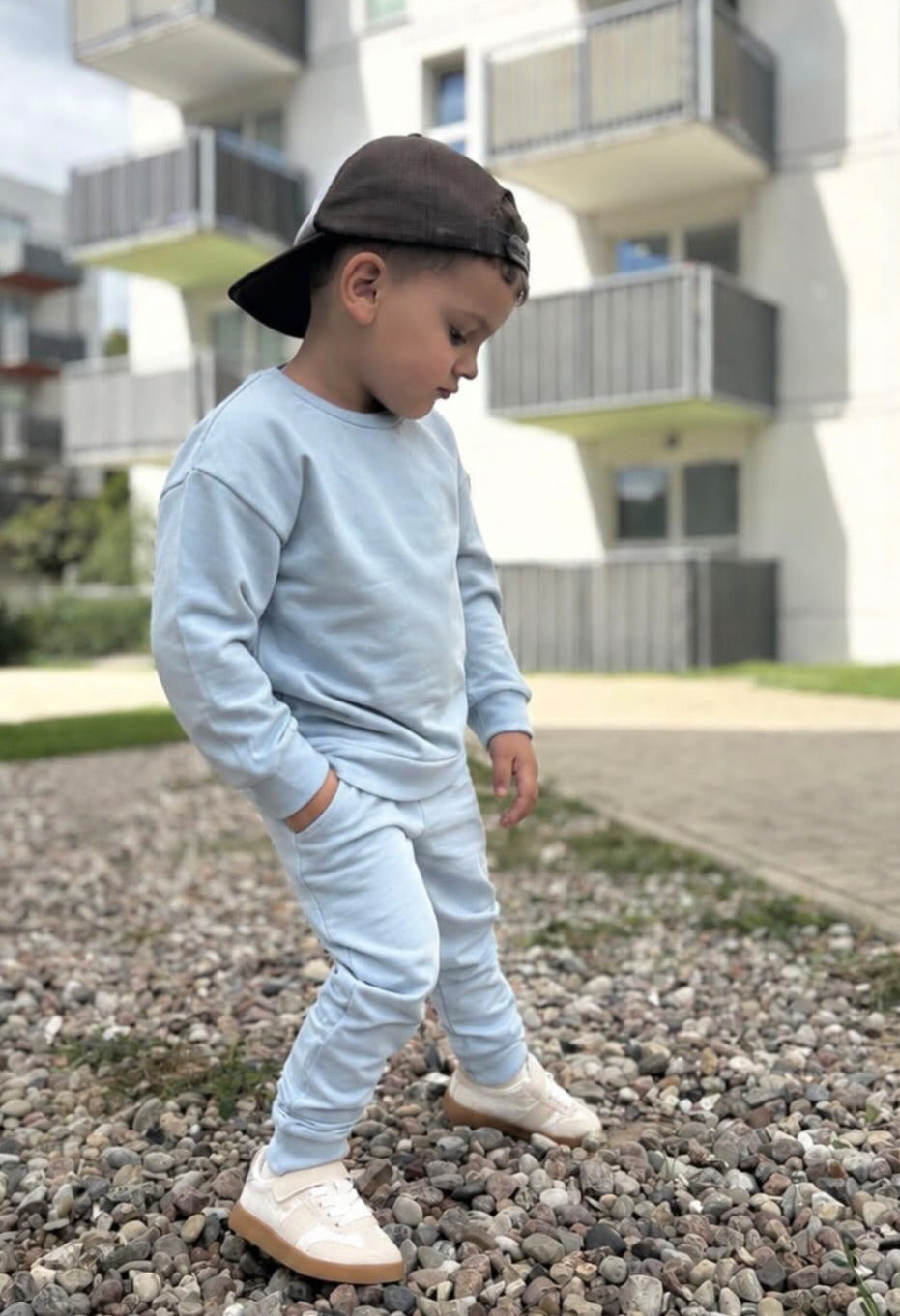 bluza niebieska dla chłopca