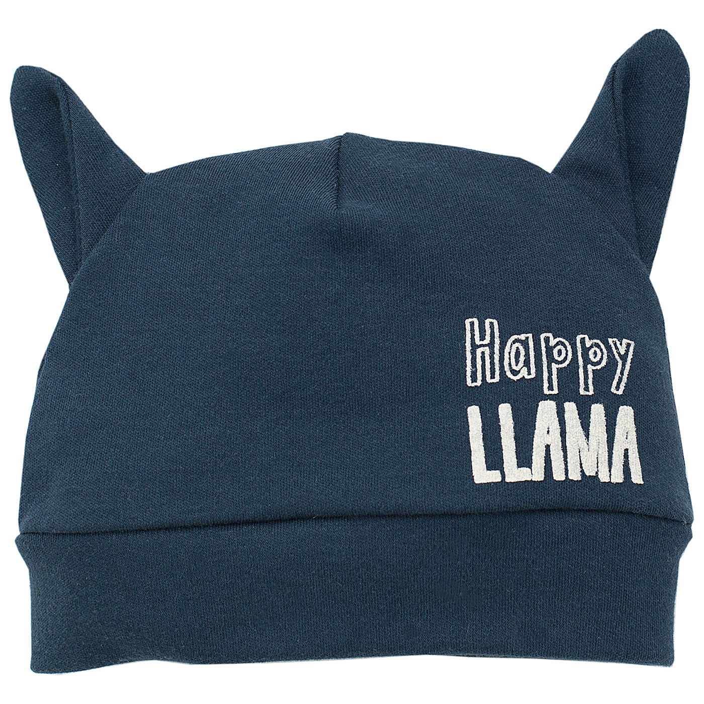 Czapka grafitowa  Happy Llama